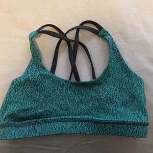 Lululemon energy bra 8 green